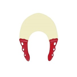 Y.S.PARK Neck Fitter YS-NF0.3 Natural & Red Neck Circumference: Approx. 11.8 - 17.7 inches (30 - 45 cm)