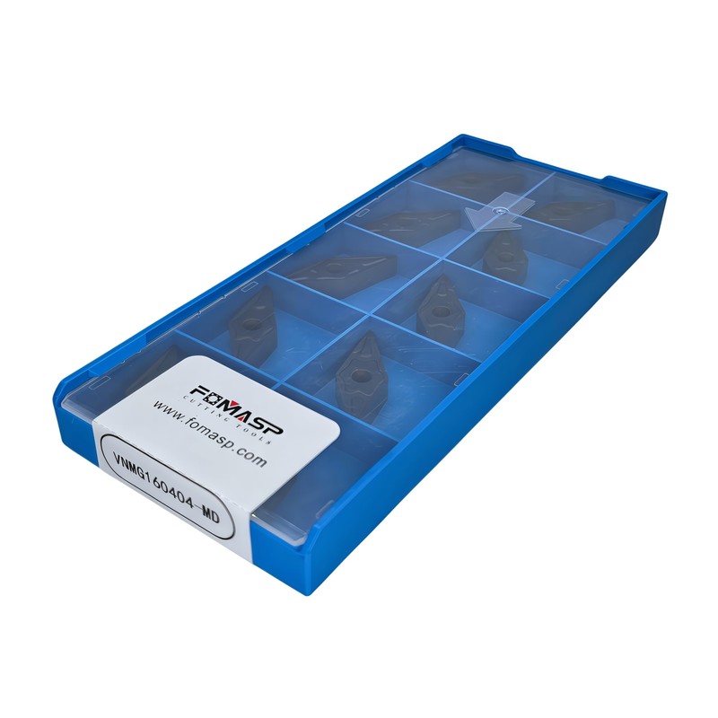 FomaSP VNMG331/VNMG160404-FPM CNC Carbide Turning Inserts for Semi-Finishing Steel Cutting,10