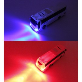 Haktoys RC Remote Control Bus Radio Control High Speed Toy Vehicle Series with Headlights and Taillights | Great Present for Kids, Boys & Girls