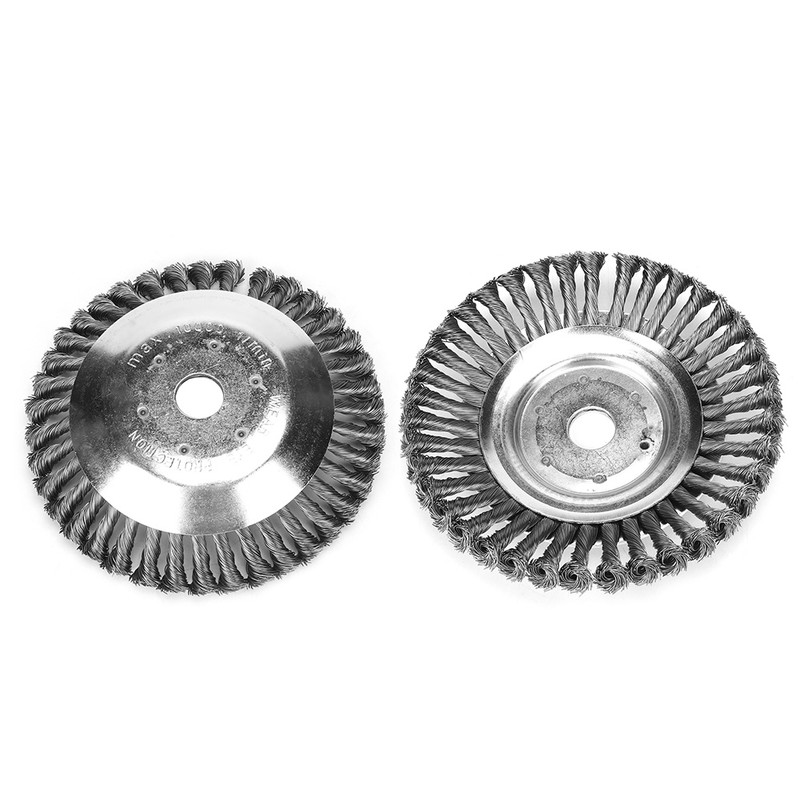 Lawn Mower Fittings Universal Weed Brush Rotating Weeding Brush 6in