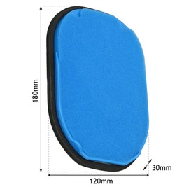 SPARES2GO Filters compatible with Dyson DC16 Washable Pre Motor + Post Motor Exhaust Sponge Pads Blue