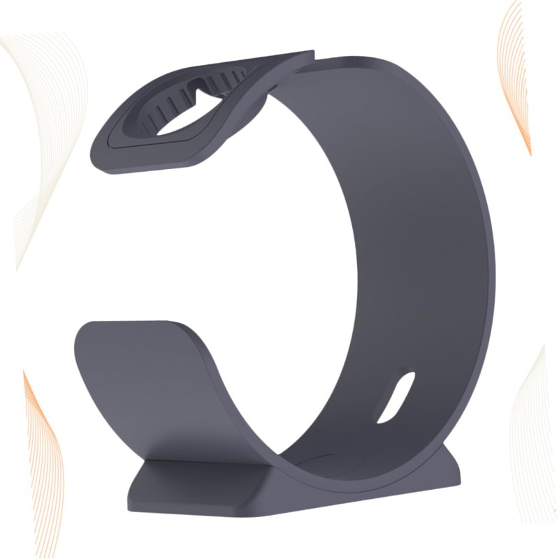 KOMBIUDA Smart Watch Charging Stand Elegant Grey Watch Holder Lightweight