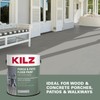 KILZ Low-Lustre Enamel Porch & Patio Latex Floor Paint, Interior/Exterior,
