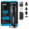 Braun All-in-One Men's Shaving Kit Series 5 5490, 9-in-1 Beard,