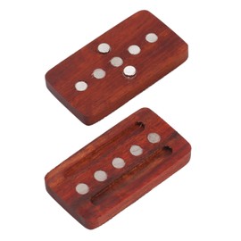 ANKROYU RED Sandalwood Fidget Slider for Stress Relief Anxiety Relaxation Youth (Limited Sunflower)