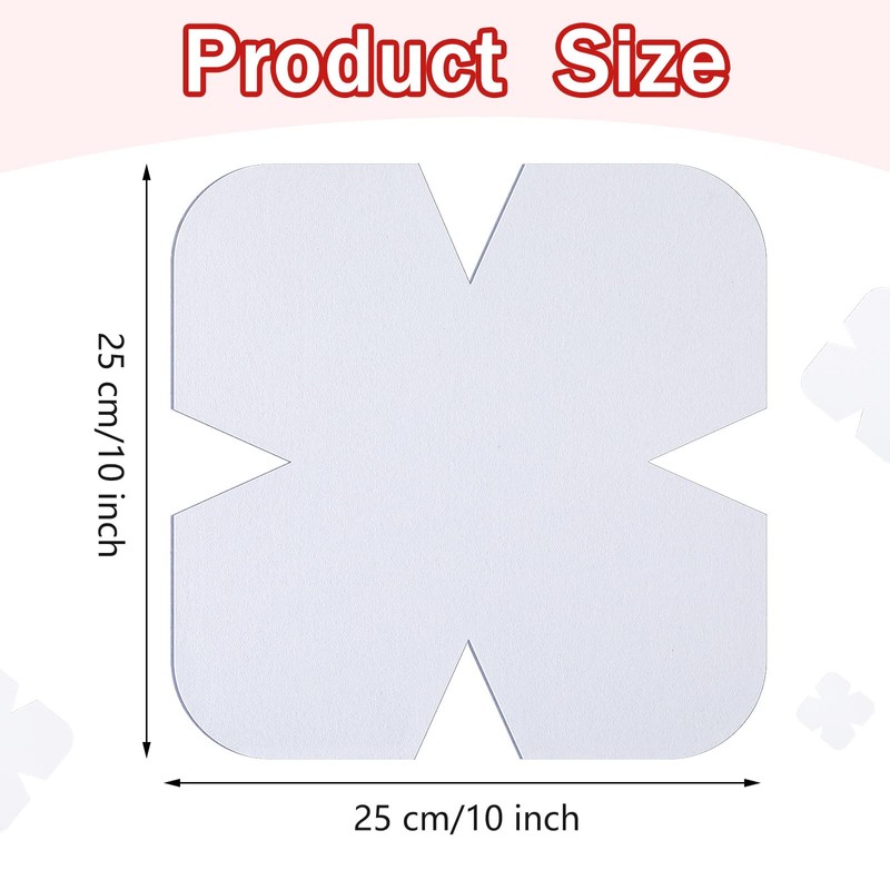 Tudomro 24 Pieces Cozy Pre Cut Batting Quilt Batting Fabric
