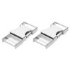 sourcing map 2 Pcs Metal Quick Side Release Buckle, 14mm/0.6"