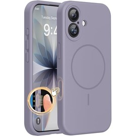 Miracase Magnético Iphone Funda Compatible Magsafe Cubierta Integrada Silicona Control Cámara Protección Antichoque Anticaídas 0mm Grosor