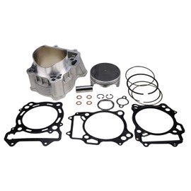 YQABLE 94mm 434cc Big Bore Cylinder Piston Gasket Top End Rebuild Kit For Suzuki LTZ 400 DR Z400 Kawasaki KFX400 KLX400R KLX400SR Arctic Cat 400 DVX Replace 11210-29F20-0F0 11005-S007 3402-844