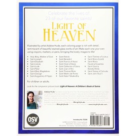 Light of Heaven Saints Coloring Book
