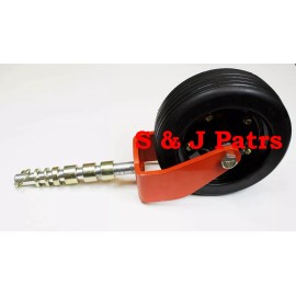 S&J Complete Heavy Duty Land Pride Finish Mower Wheel Assembly 10 x 3.25