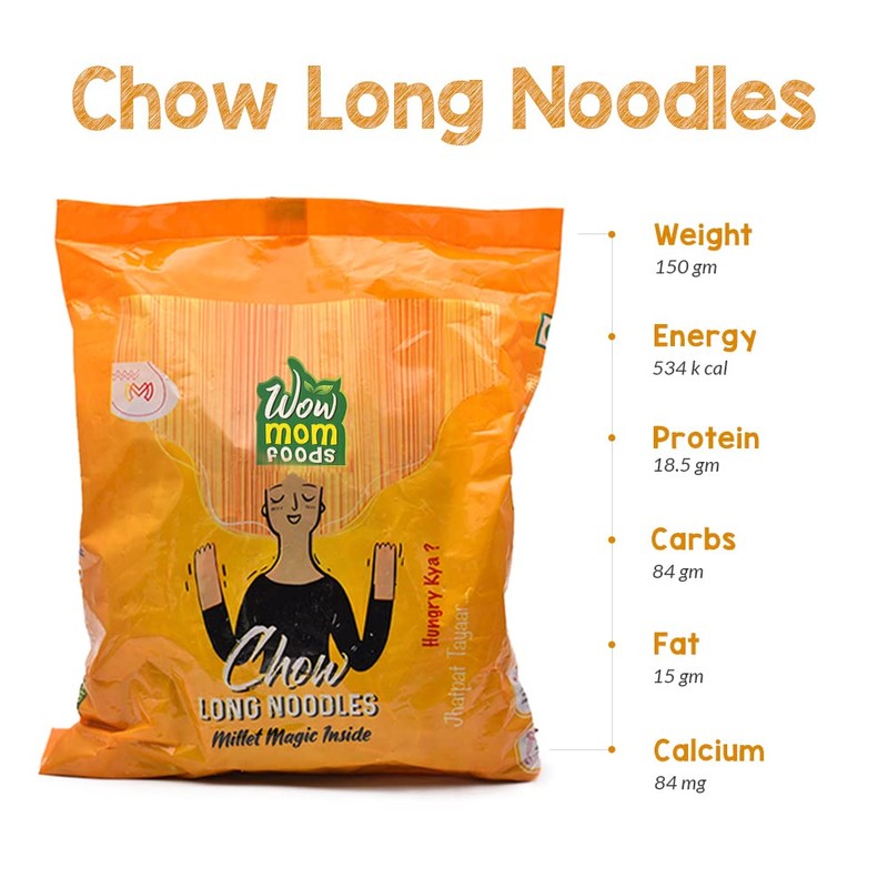 Wowmom Finger Millet Noodles (250 gm)