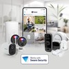 Swann 2KI Indoor Wi-Fi Security Camera with Night Vision, 2-way