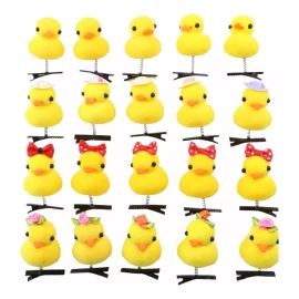RIVERSOFY 24  Pollito Patito Kawai Pinza Pasador De Moda Niños