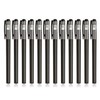 JANEMO 12pcs pens ballpoint pens gel pens office supplies black