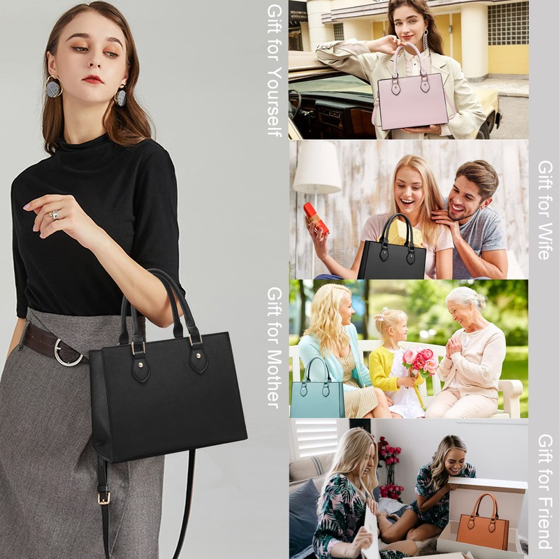 CHICAROUSAL Crossbody Purses and Handbags for Women PU Leather Tote