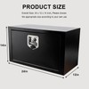 PRUNkuar 24 Inch Underbody Truck Tool Box Heavy Duty Steel