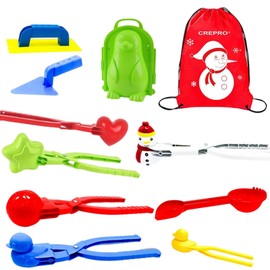 Children Winter Snow Ball Maker Toys Snowball Maker Clip Set Outdoor Snow Making Sand Mold Tool for Snowball Fight