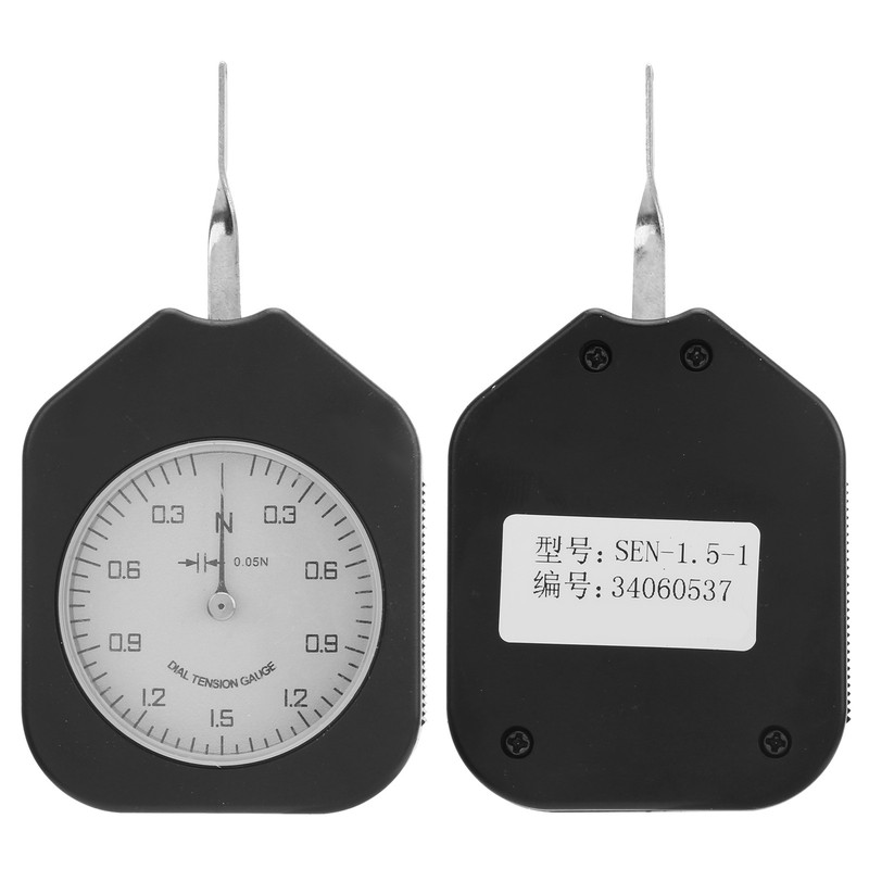SEN-1.5-1 Dial Tension Gauge with Single Pointer 1.5N Tensiometer Tester
