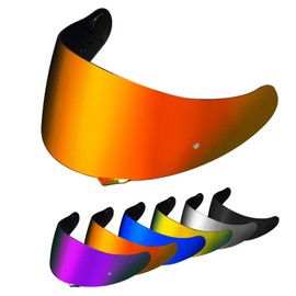 psler GT Air 2 Visor - GT Air 2 Tinted Visor CNS-1 Shield Replacement for GT Air GT Air 2 Neotec-1 CNS-1 TC-5 TC-9,Deep Red