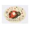 'Cute Sketchy Ladybug' Temporary Tattoo - Water Resistant, Skin-Safe, Non-Toxic