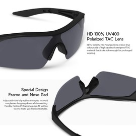 BEACOOL Polarized Cycling Sunglasses for Men Women Sports Glasses Baseball Cycling Fishing Running Golf UV400 Protection TAC Glasses