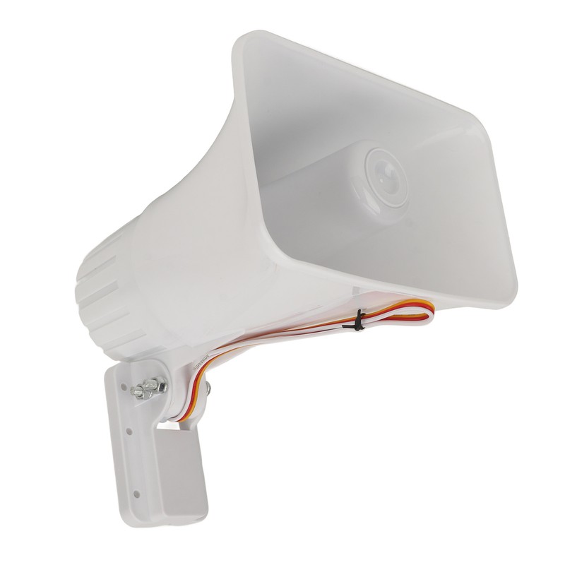 Electric Security Ring Siren Dual Tone Wired Alarm Siren Horn