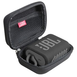Storage Case for JBL GO 5/ GO 4 / GO 3 Bluetooth Speaker - Hermitshell (Black)