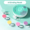 Brencco Electric Nail File for Children with Six Interchangeable Sharpening