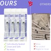 LabAider 10 Pack 3ml Plastic Syringe with Measurement, Sterile, Individually