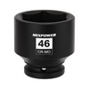 MIXPOWER 3/4" Drive Shallow Impact Socket, 46mm, CR-MO, Metric, 6