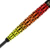 WINMAU Firestorm Flame 23 Gram Professional Tungsten Darts Set with