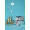 sugutee Good Luck Elephant Decor for Home, Large Gold Elephant