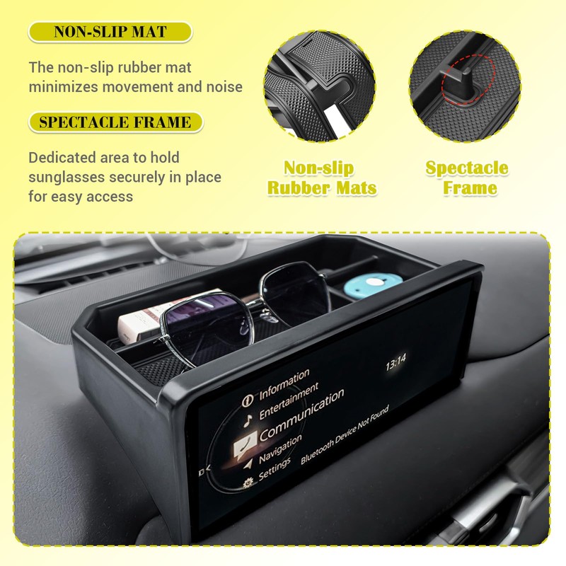 X-TKER Dash Storage Organizer Compatible with 2022 2023 2024 2025