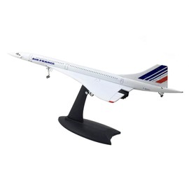caapmony 1/200 Concorde Supersonic Passenger Aeroplane Air France Airway Model for Display Collection