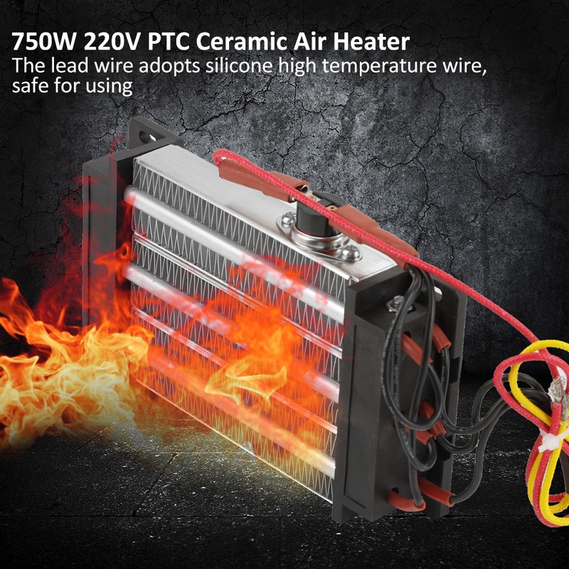 PTC Ceramic Air Heater Heating Element Electric Heater 750W 220V