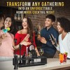 Elite Mixology Bartender Kit 20-Piece Boston Cocktail Shaker Set for