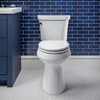 Mayfair Preston Easy to Clean Single Hinge Toilet Seat, Modern