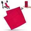 PEAQUE Microfibre Fitness Towel, with Terry Cloth Structure | Sports