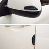 4 x Car Black Red Rubber Door Edge Protector Door