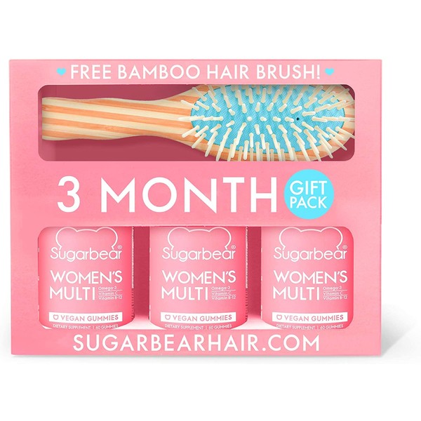 SugarBearHair Women's Multi Vegan MultiVitamin (3 Month Supply)