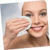 WOONEKY Portable Makeup Accessories Pcs Reusable Bamboo Makeup Remover Pads