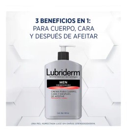 Crema Corporal Men 400 ml Lubriderm®
