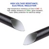 Silicone Fiberglass Sleeve High Temperature Heat Shield Wire Protective Electrical