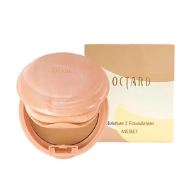 Foundation Moist 2 852 Ochre 0.4 oz (12 g) (Cream Pact with Case) [Mako Cosmetics]
