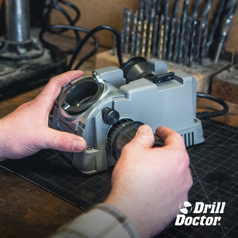 Drill Doctor DD500X Twist Drill Bit Sharpener - 3/32" to