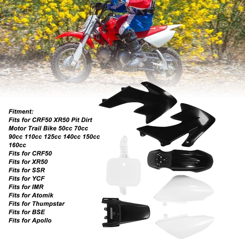 Motorcycle Fairing Body Work Kit Plastic Body Wrap Complete Splash