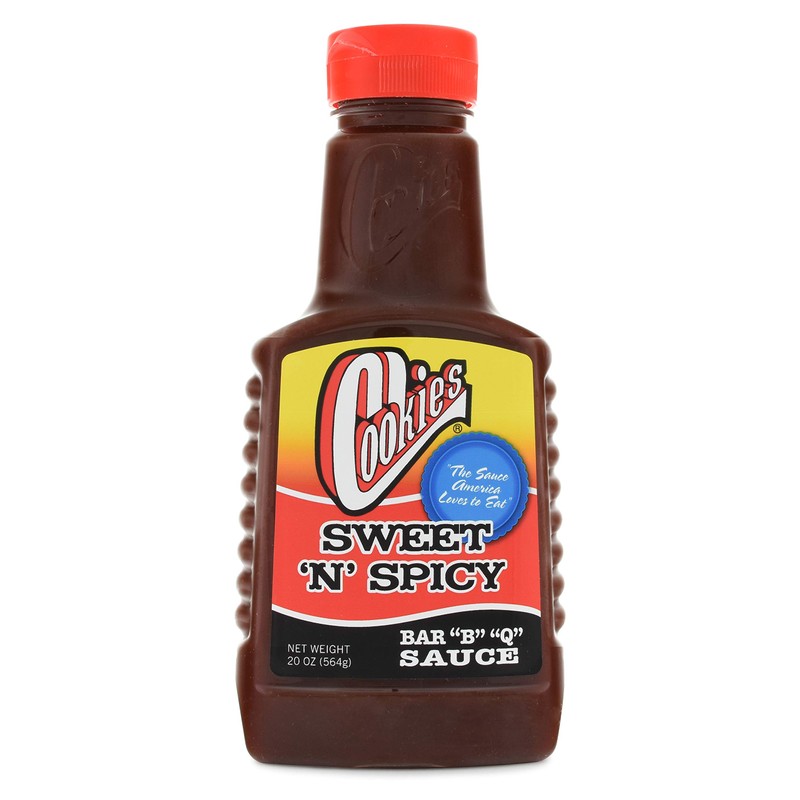 Cookies Sweet N Spicy BBQ Sauce, 20 Ounce