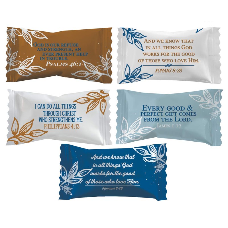 The Dreidel Company Bible Verses Buttermints, Mint Candies, After Dinner