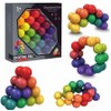 Rainbow Bead Puzzle, Educational STEM Toy, Ages 3+, Sensory Brain